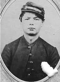 Pvt Albert Dixon age 19 years it's unknown where he's buried at Gettysburg  he was born Dec 29 1843 in Jefferson county New York and was killed in  action