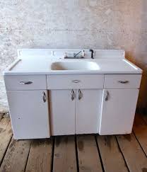 vintage kitchen sink & cabinet combo