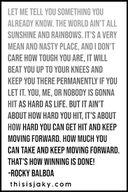 Rocky balboa, wow, what an inspiration; Rocky Balboa Rocky Quotes Rocky Balboa Quotes Rocky Balboa