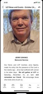 obituary for j bird sparks sr