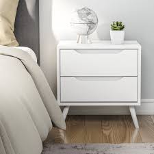 All our modern nightstands are made to exacting standards, so you can buy in the confidence that your new bedroom furniture will stand up to the rigors of day to day use. Carson Carrington Bodo Mid Century Modern 2 Drawer Nightstand On Sale Overstock 21388921
