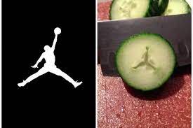 Reddit User Finds Air Jordan Jumpman Logo In His Cucumber Air Jordans Jordans Jumpman Logo