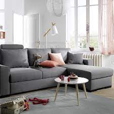 Vous pouvez également choisir un canapé aux détails en bois ou en corde tressée. Canape En Cuir Ou En Tissu Le Match Blog But