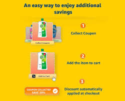 Collect Coupons And Add Product To Cart Discount Will Be Applied At Checkout Amazon Coupons Amazon Coupon Codes Amazon Discounts