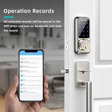 In case you don't have them, you can buy them online or purchase them at your nearest local store. Buy Smart Lock Keyless Entry Deadbolt Door Lock Digital Electronic Bluetooth Code Door Lock Keypad Home Smart Locks Front Door Works With App Auto Lock For Home Airbnb Online In Indonesia B081jpj8fw