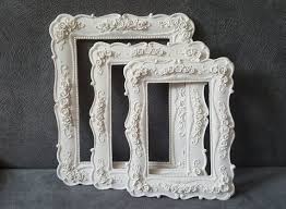 Silicone Mould Frame Photo Rectangle Fleur Roses For Polymer Paste Fimo Plaster Wepam Resin Wax Soap Cement Cement Polyester K279 Picture Frame Molding Frame Photo Frame