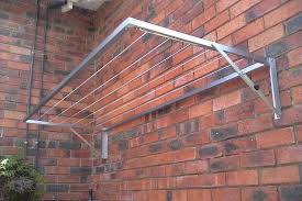 Aluminium Wall Mounted Fold Down Washing Lines For Both Indoor Ideias Para O Lar Varal De Teto Casas