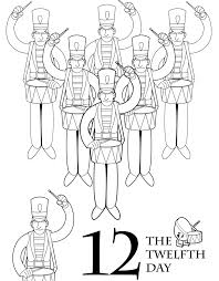 Free, printable father's day coloring pages that the kids will love to color and dad would love to be given. The 12 Days Of Christmas Coloring Book Scholastic Parents