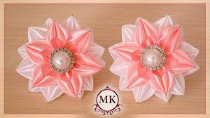 как сделать резинку для волос своими руками из ткани Rezinki Dlya Volos Iz Uzkoj Lenty 1 2 Sm Kanzashi Mk Diy Kanzashi Scrunchy Youtube Izgotovlenie Cvetov Remesla Posobiya Po Cvetam