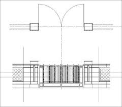 The strength of the phoenix allows post center out to 8 feet on center. Wrought Iron Forged Gate Railing Autocad Drawings All Kinds Of Wrought Iron Cad Drawings Download Autocad Blocks Drawings Details 3d Psd