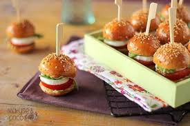 Mini Mauricette Mini Hamburger Apero Mini Burger Apero Recette Mauricette