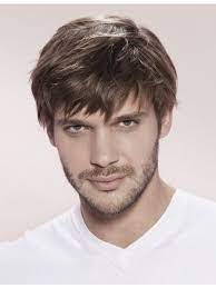 Synthetic Straight Mens Hair Wig Mens Hairstyles Short Long Hair Styles Men Wig Hairstyles