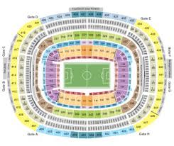 Fedexfield Seating Chart Section Row Seat Number Info