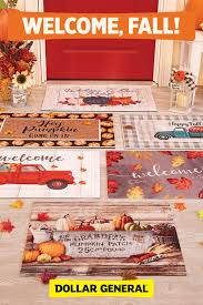 Fall Doormats In 2020 Fall Doormat Harvest Decorations Fall Harvest