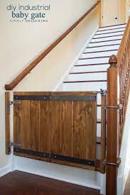 Talk Of The Town 30 Cat Condo Barn Door Baby Gate More Knick Of Time Diy Baby Gate Barn Door Baby Gate Baby Gate For Stairs