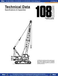 Link Belt 108 HYLAB 5 Crawler Crane