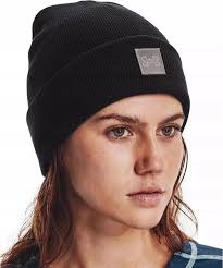 CZAPKA ZIMOWA UNDER ARMOUR CIEPŁA GRUBA LOGO UNI