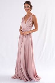 Luxe Satin Multiway Infinity Dress In Blush Pink Multi Way Dress Infinity Dress Bridesmaid Multiway Bridesmaid Dress