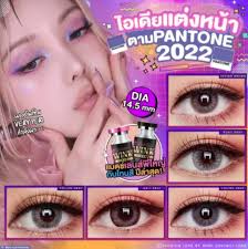 💋 สุดปัง มีค่าสายตา 💋 Lovelylens คอนแทคเลนส์ ลาย Cora Many Gray Brown  Black บิ๊กอาย สุดปัง คอนแทคเลนส์ รายเดือน มีอย แถมตลับฟรี เลนส์นิ่ม  สวยปังมาก