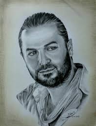 The Super Star Wafeek Habib Pencil On Canson Paper During 4 Days 6 014 Portrait Tattoo Male Sketch Portrait
