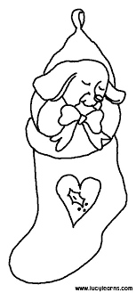 Print coloring page download pdf tags: Christmas Dog Printable Coloring Pages