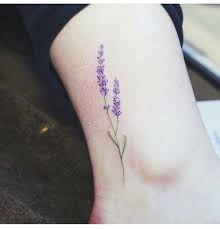 Kendihikayesininbasrolu Tattoos Delicate Flower Tattoo Lavender Tattoo