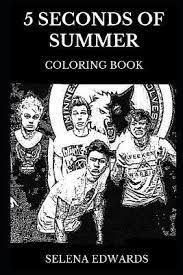 5sos sticker sticker by sorchaworks. 5 Seconds Of Summer Coloring Book Selena Edwards 9781076085238