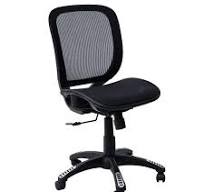 Ergomax Office 38-42"H Black Fully Meshed Ergonomic Height Adjustable  Office Chair, Desk Chairs, Computer Chair Lumbar Support T0000102BKNA