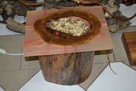 Bancolombia en cali cuenta con 45 … july 16, 2021. Mesa De Troncos Con Resina Novocom Top