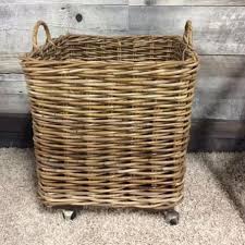Check spelling or type a new query. Wicker Storage Basket On Wheels Rustic Furniture Outlet Rustic Furniture Outlet