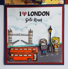 Happy birthday explosion box card in teal and black | shopee singapore. Explosionsbox London Geldgeschenk Stempelliese Com