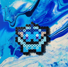 Handmade Small Perler Bead Art - Vaporeon - Cute Pokemon Perler | eBay