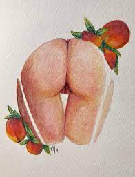 NSFW] Peaches : r/Watercolor
