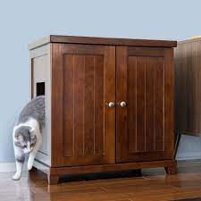 Litter Box Enclosure Refined Cat Litter Box Deluxe The Refined Feline Cat Litter Box Furniture Cat Litter Box Litter Box Furniture