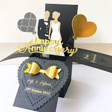 Birthdays are the one time of the day that, if gone wrong, can make some big damages! Happy Anniversary Handmade Pop Up Card Hobbies Toys Stationery Craft Handmade Craft On Carousell