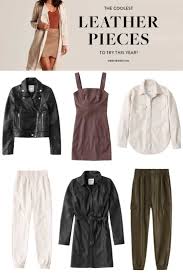 How To Wear Faux Leather 6 Leather Outfits Ideas For Women 2021