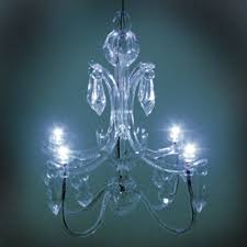 Battery operated led chandelier with remote glass globe 4 candles indoor outdoor. Led Mini Chandelier A Battery Operated Chandelier Light