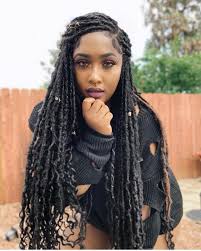 Twist each lock of hair tightly in a clockwise direction and clip it at the end. 0nlymonica Faux Locs Hairstyles Faux Hair Hair Styles