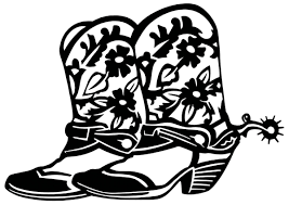 The collection includes funny as well as realistic cowboy coloring pages and coloring sheets based on popular cowboy tv or film characters. Printable Cowboy Boot Clipart Clipartix