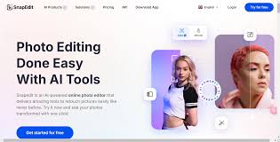 在线照片编辑工具- AI免费修图利器- SnapEdit.App | 一下AI · 工具箱