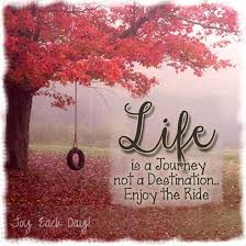 Life is journey enjoy the ride. Pin On Find Yourself