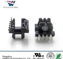 Small Electronic Er10 Er15 Er18 Er25 Er28 Er30 Er35 Vertical Phenolic  Material Custom Transformer Bobbin