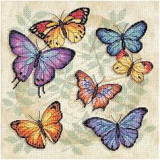 Counted cross stitch pattern in pdf format. Dimensions Butterfly Profusion Counted Cross Stitch Kit 11 X 11 Walmart Com In 2021 Butterfly Cross Stitch Cross Stitch Embroidery Cross Stitch Patterns