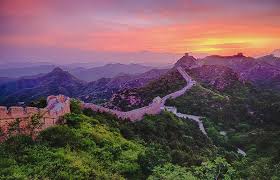 The visible wall theory was shaken after china's own astronaut, yang liwei, said he couldn't see the historic structure. Sunset In The Great Wall Of China Great Wall Of China China Vacation Asia Travel