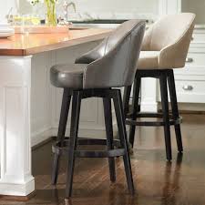 Isaac Swivel Bar Counter Stool Flint Bonded Leather 279 Each Seat 18 Swivel Bar Stools Leather Swivel Bar Stools Counter Stools With Backs