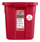 Roughneck Jumpstart Stackable Storage Box with Lid, 68-L, Red Rubbermaid