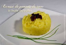 Ecrase De Pommes De Terre A L Huile De Truffes Huile De Truffe Alimentation Truffe