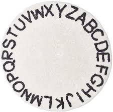 Package contains all the letters of the alphabet with multiples of each letters. Buy Wonder Space Handmade Abc Alphabet Kids Play Mat Soft 100 Cotton Non Slip Educational Letter Learning Nursery Rug Ideal Indoor Room Floor Carpet Decorations 47 Inch White Online In Turkey B07j2gg53r