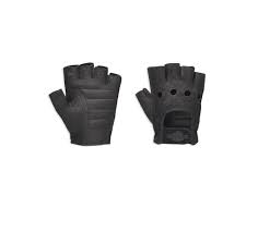 Fingerless Pigskin Gloves Harley Davidson