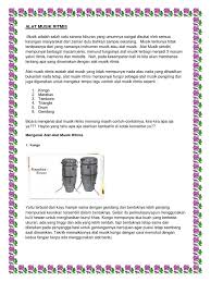 Sebenarnya agak susah menggambarkan kepribadian kita dalam tiga kata. Sebutkan 3 Macam Alat Musik Ritmis Berbagai Alat